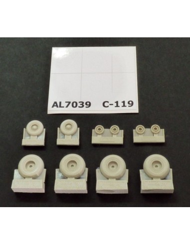 C-119 Boxcar wheels early version