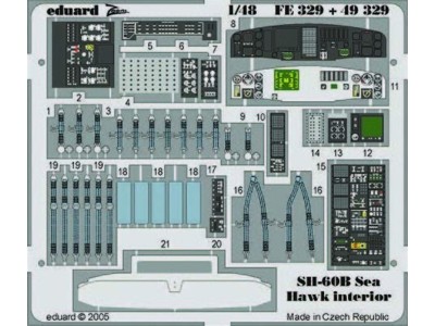 SH-60B Sea Hawk interior
