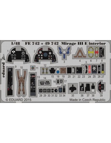 Mirage III E interior for Kinetic