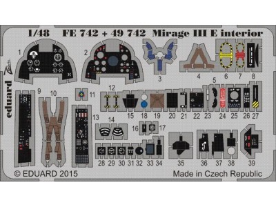 Mirage III E interior for Kinetic
