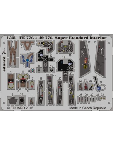 Super Etendard interior for Kinetic