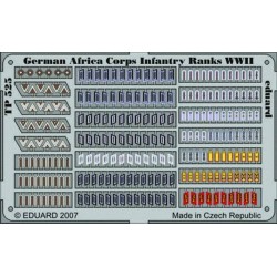 German Africa Corps Infantry Ranks WWII