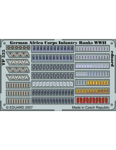 German Africa Corps Infantry Ranks WWII
