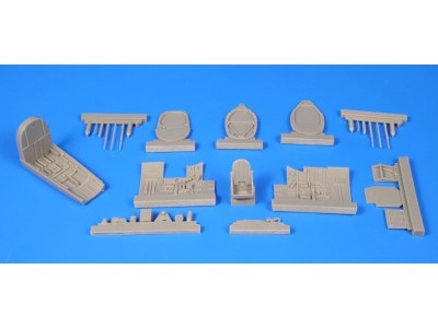 Spitfire Mk.I- 1/48 Interior Set