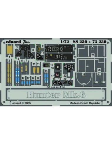 Hunter Mk.6 für Revell Bausatz
