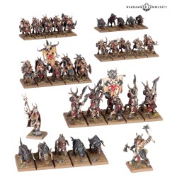 BEASTMEN BRAYHERDS: BATTLE MARCH ARMY