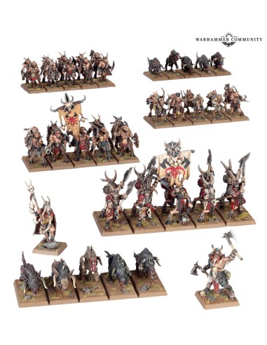BEASTMEN BRAYHERDS: BATTLE MARCH ARMY