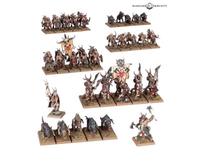 BEASTMEN BRAYHERDS: BATTLE MARCH ARMY