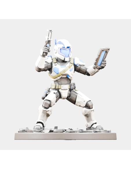 Commando galactique – Fichiers STL 40 mm et 75 mm