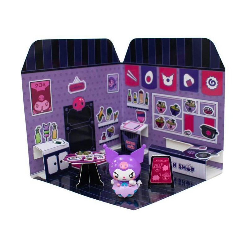 HELLO KITTY - Kuromi 6cm Sticker House Ramen Restaurant