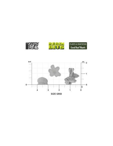 Set imprimé en 3D - Récif de corail 1:48-1:35