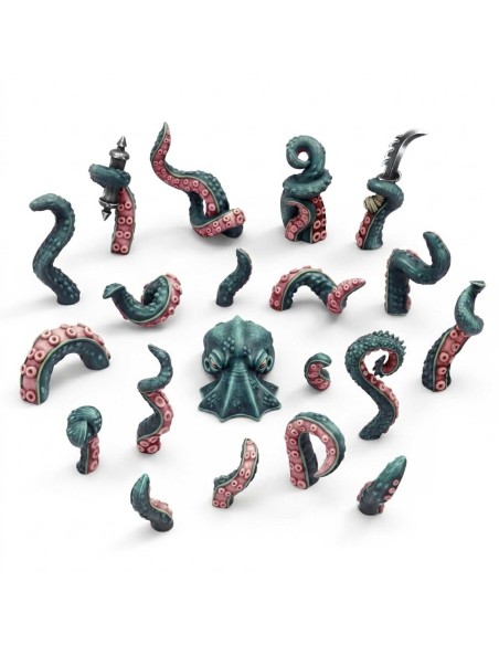 Set imprimé en 3D - Tentacules de Kraken 1:48-1:35