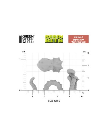 Set imprimé en 3D - Tentacules de Kraken 1:48-1:35