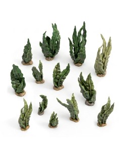 Set imprimé en 3D - Algues frisées 1:48-1:35