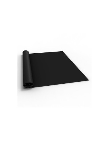 Tapis de jeu de société en néoprène 120x120cm Noir (4x4')