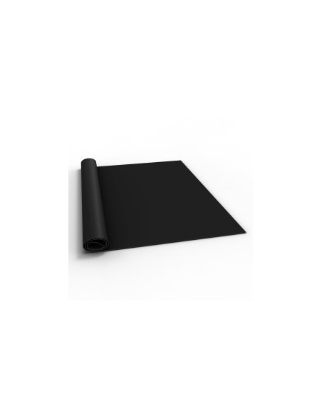 Tapis de jeu de société en néoprène 120x120cm Noir (4x4')