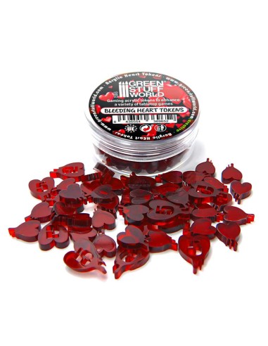 Jetons de Jeu de Coeurs