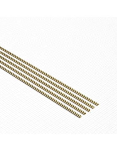 Tubes laiton ronds 1mm