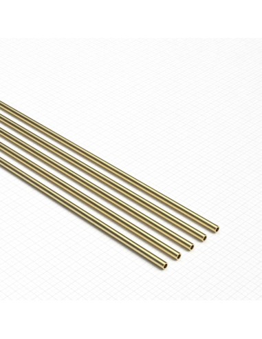 Tubes laiton ronds 1.5mm