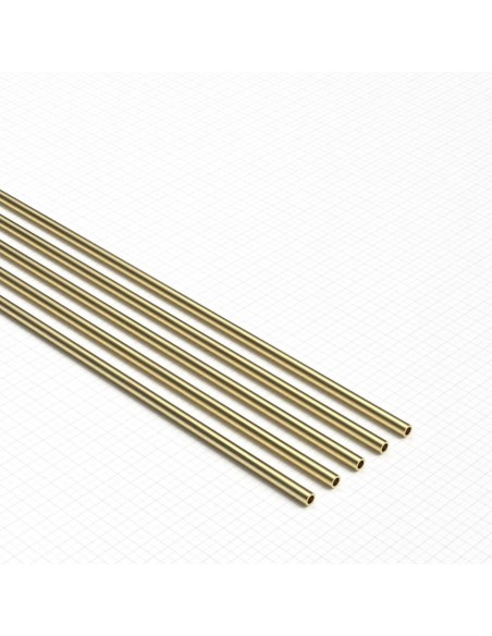 Tubes laiton ronds 1.5mm