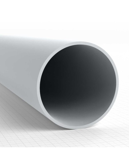 Plasticard PROFILÉ TUBE ROND 15mm CANALISATION