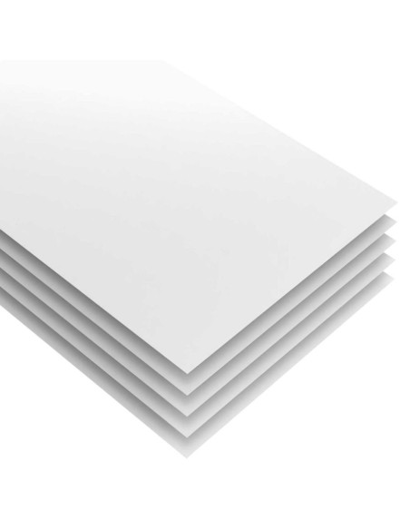 Plaque de Plasticard - 0'25 mm - COMBOx5 feuilles