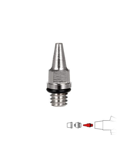 BUSE 0.2mm à Visser pour Aérographe
