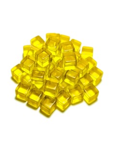 Jetons Cubes Jaunes