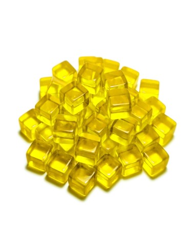 Jetons Cubes Jaunes