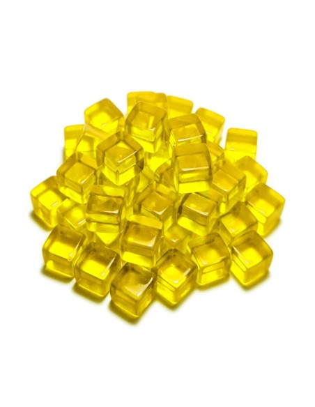 Jetons Cubes Jaunes