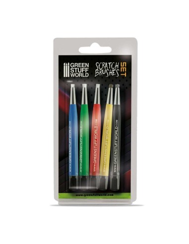 Stylo gratte-brosse complet