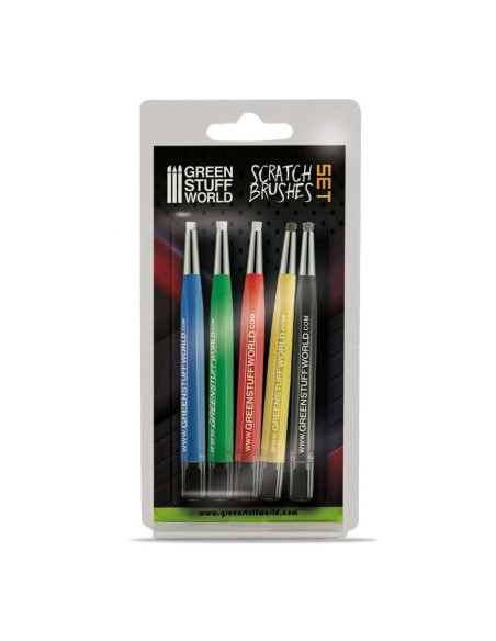 Stylo gratte-brosse complet