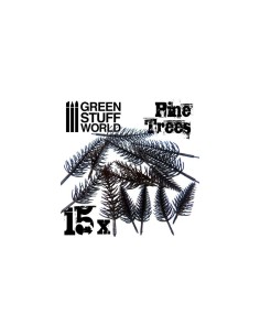 15x Arbres PINS Modelisme Flexibles