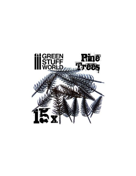 15x Arbres PINS Modelisme Flexibles
