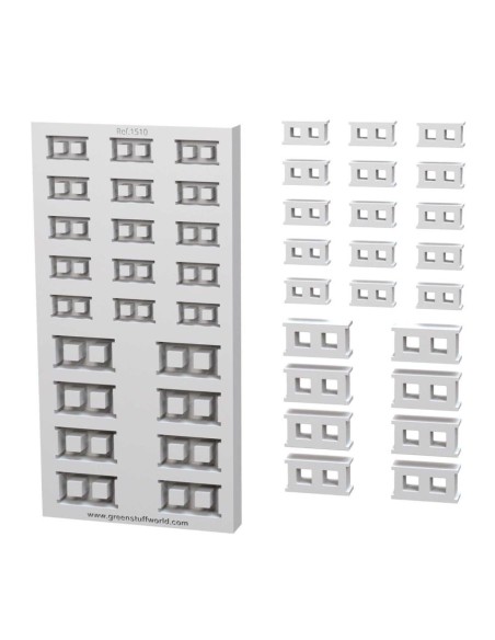 MOULES en Silicone - Bloc de Béton