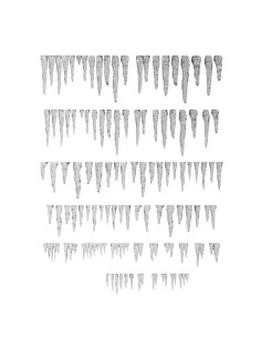 Stalactites et Glaçons en Résine
