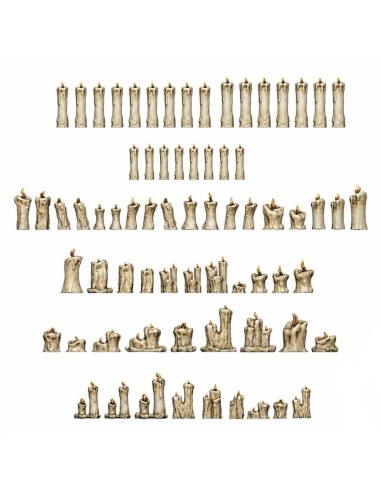 70x Bougies en Résine