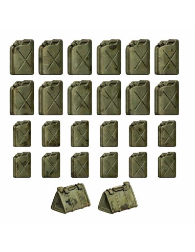 24x Jerrycans en Résine