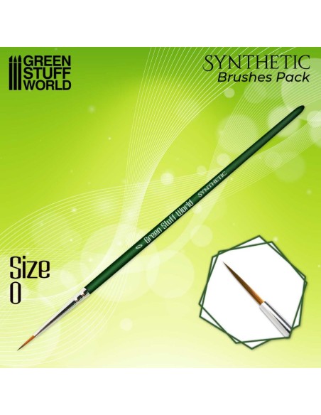 GREEN SERIES Pinceau Synthetique  0