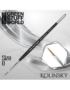 SILVER SERIES Pinceau Kolinsky  0