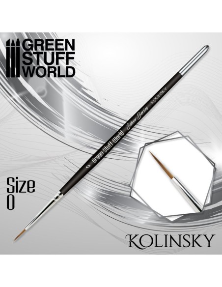 SILVER SERIES Pinceau Kolinsky  0
