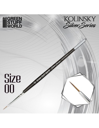 SILVER SERIES Pinceau Kolinsky  00