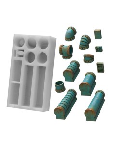 MOULES en Silicone  Tubes Industriels