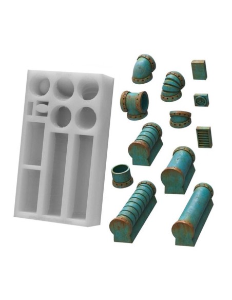 MOULES en Silicone  Tubes Industriels