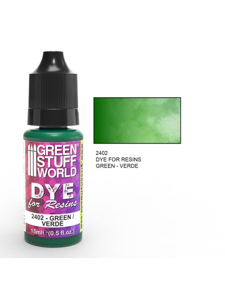 Colorant pour Résines VERT