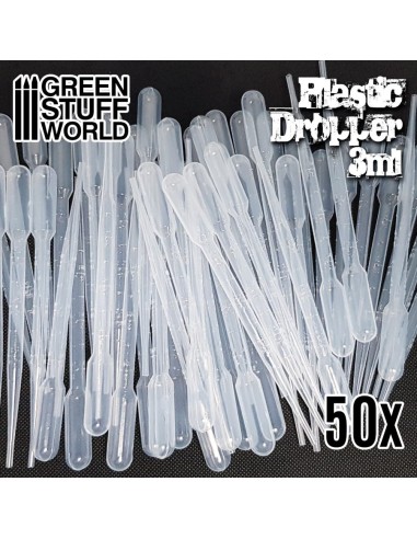 50x Pipettes Longues Graduées