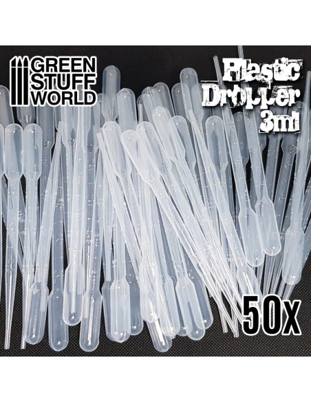 50x Pipettes Longues Graduées