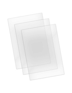 Feuilles de Pochoir A4 Mylar x3
