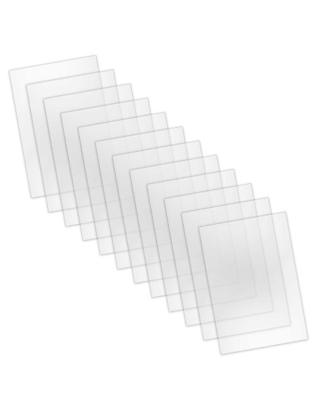 Petites Feuilles de Pochoir en Mylar x12