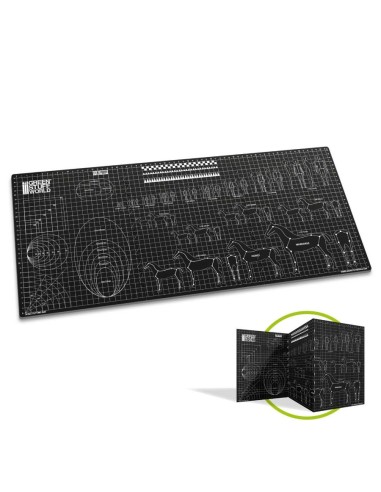Tapis de Découpe avec échelles A3 Élargi